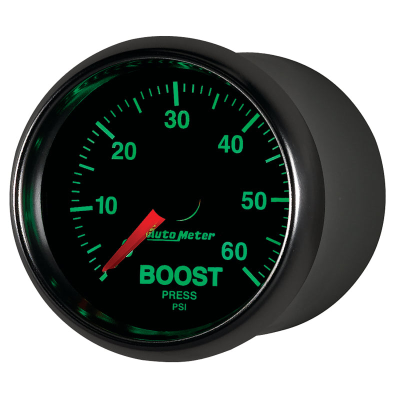 Autometer GS 52mm 0-60 psi Mechanical Boost Gauge Gauges AutoMeter