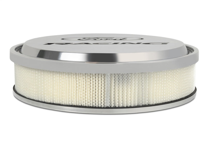 Ford Racing Polished Slant Edge Air Cleaner Air Filters - Universal Fit Ford Racing