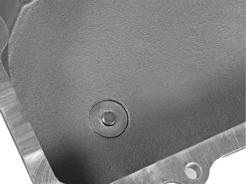 AFE Engine Oil Pan Black Machined; 14-16 Dodge RAM 1500 EcoDiesel 3.0L V6 (td) Diff Covers aFe