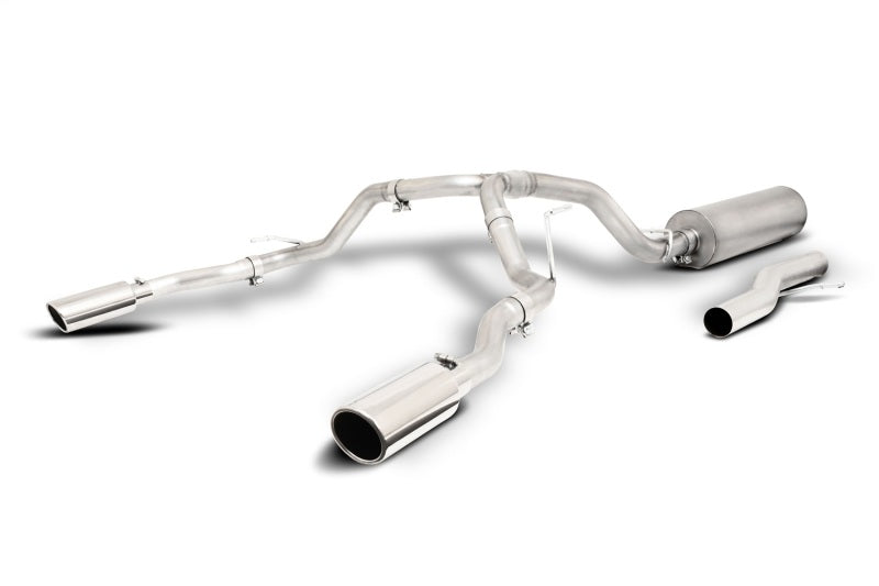Gibson 21-22 GMC Yukon XL 1500/ Suburban 1500 5.3L 2/4wd Cat-Back Dual Split Exhaust Catback Gibson