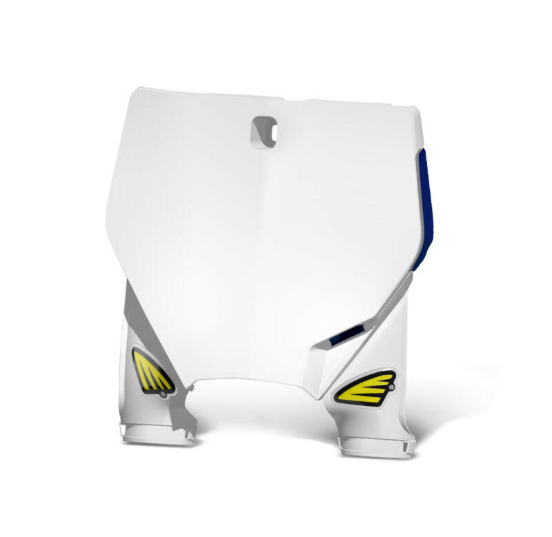 Cycra 16-22 Husqvarna FC250 Stadium Front Number Plate - White Plastics Cycra