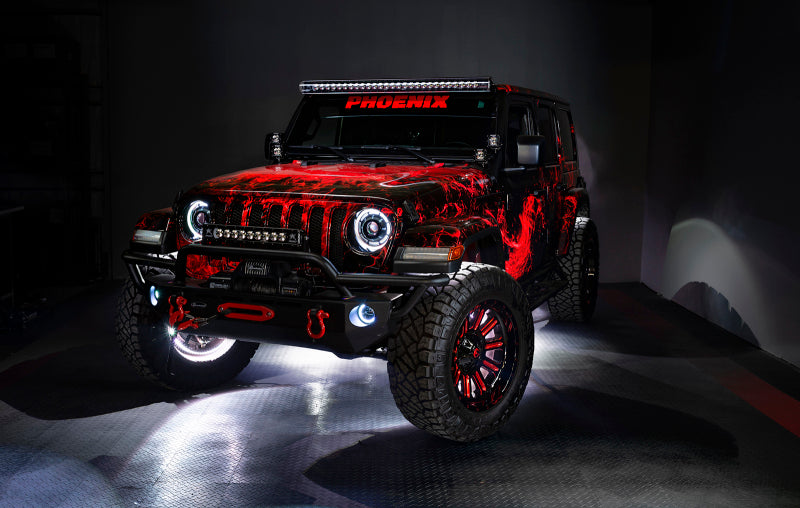 Oracle Jeep Wrangler JK/JL/JT High Performance W LED Fog Lights - w/o Controller Fog Lights ORACLE Lighting