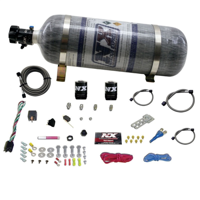 Nitrous Express All Dodge EFI Single Nozzle Nitrous Kit w/Composite Bottle Nitrous Systems Nitrous Express