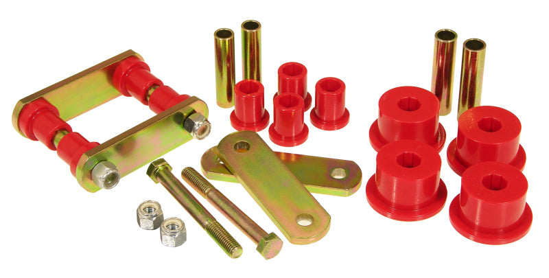 Prothane 70-83 AMC Spring & Shackle Bushings - Red Bushing Kits Prothane