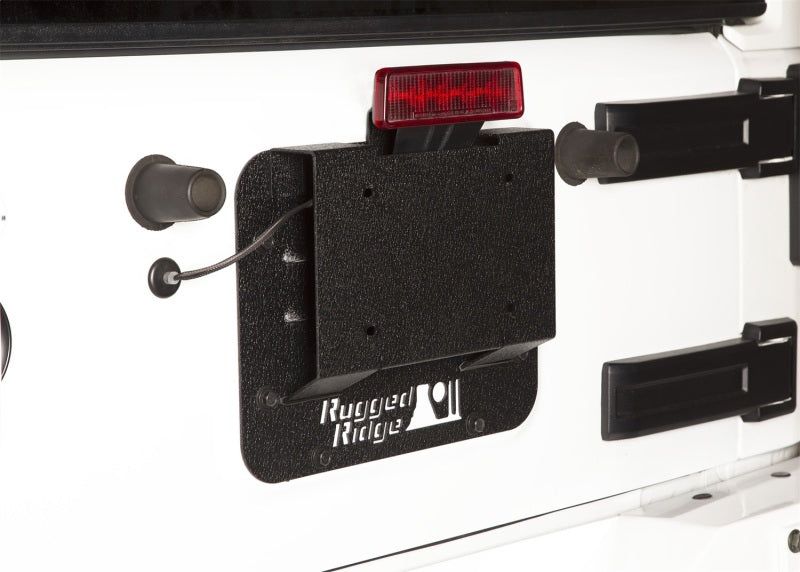 Rugged Ridge Tire Carrier Delete Kit 07-18 Jeep Wrangler JK Spare Tire Carriers Rugged Ridge