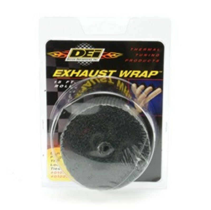 DEI Exhaust Wrap 2in x 15ft - Black Exhaust Wrap DEI
