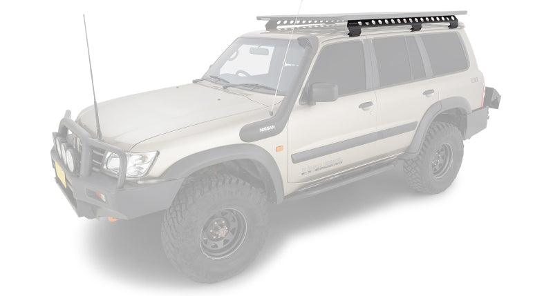 Rhino-Rack Toyota Landcruiser 80 Series Wagon Backbone Mounting System - Long Guttermount Roof Rack Rhino-Rack
