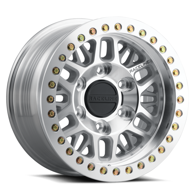 Raceline RT951M Ryno 17x9in / 6x139.7 BP / -12mm Offset / 106.1mm Bore - Machined Beadlock Wheel Wheels - Cast Raceline