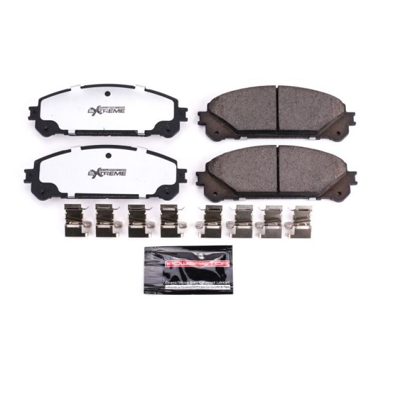 Power Stop 15-17 Lexus NX200t Front Z36 Truck & Tow Brake Pads w/Hardware Brake Pads - Performance PowerStop