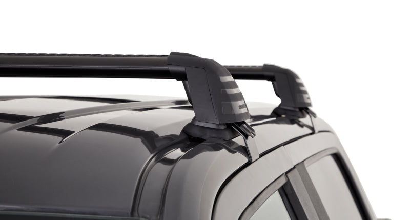 Rhino-Rack 04-08 Ford F150 Supercrew Vortex ROC25 Flush 2 Bar Roof Rack - Black Roof Rack Rhino-Rack