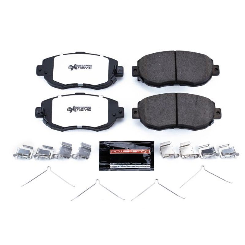 Power Stop 93-05 Lexus GS300 Front Z26 Extreme Street Brake Pads w/Hardware Brake Pads - Performance PowerStop