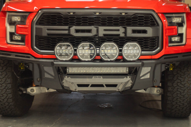 DV8 Offroad Ford 17-20 Ford F-150 Raptor Tube Front Bumper Bumpers - Steel DV8 Offroad