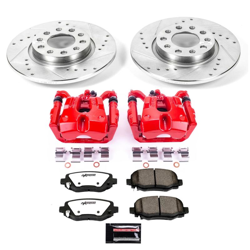 Power Stop 15-17 Chrysler 200 Rear Z36 Truck & Tow Brake Kit w/Calipers Brake Kits - Performance D&S PowerStop