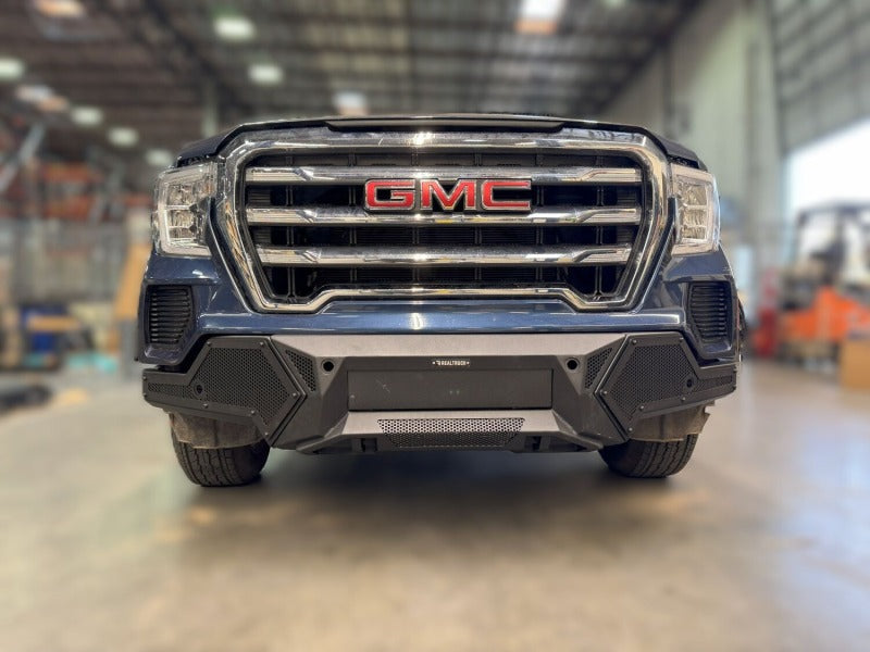 Go Rhino 22-26 GM Silverado/Sierra 1500 Element Front Bumper w/ Power Bar - Tex. Blk Bumpers - Steel Go Rhino