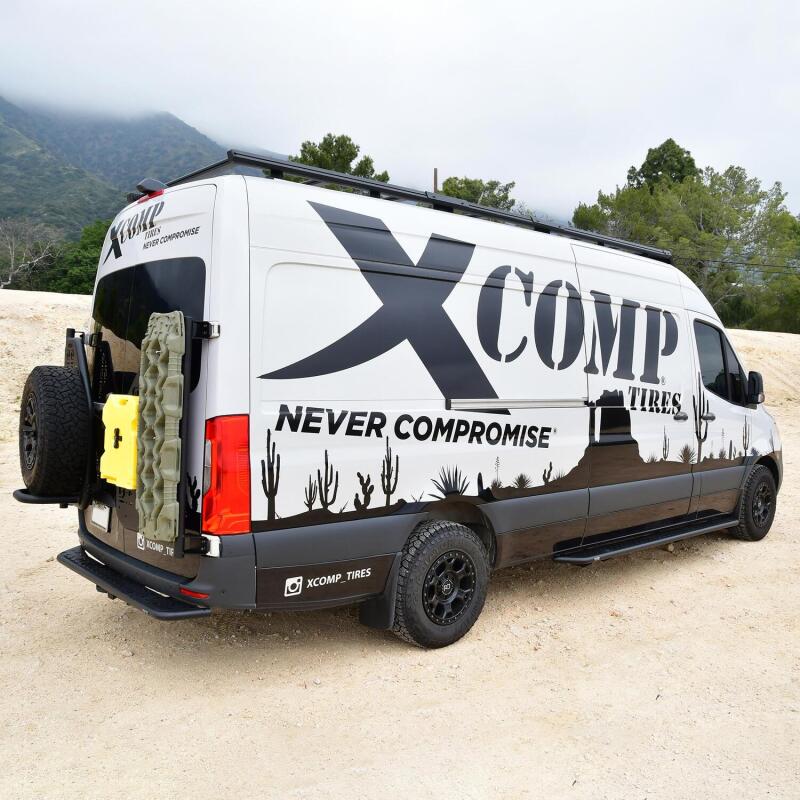 Westin 07-23 Mercedes-Benz Sprinter w/ 144in. Wheelbase Outlaw Nerf Step Bars - Textured Black Nerf Bars Westin