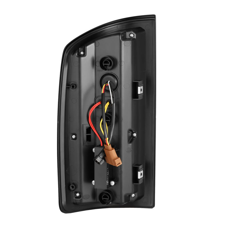 AlphaRex 07-08 Dodge Ram1500/07-09 Dodge Ram 2500+3500 Luxx-Series LED Tail Lights(Pair) Alpha Black Tail Lights AlphaRex