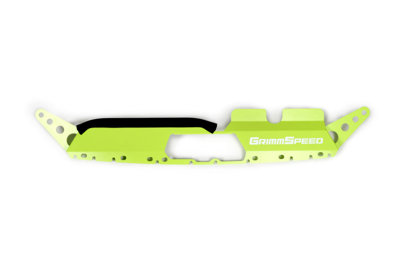 GrimmSpeed 15+ Subaru WRX/STI Radiator Shroud - Neon Green Powdercoat Radiator Shrouds GrimmSpeed