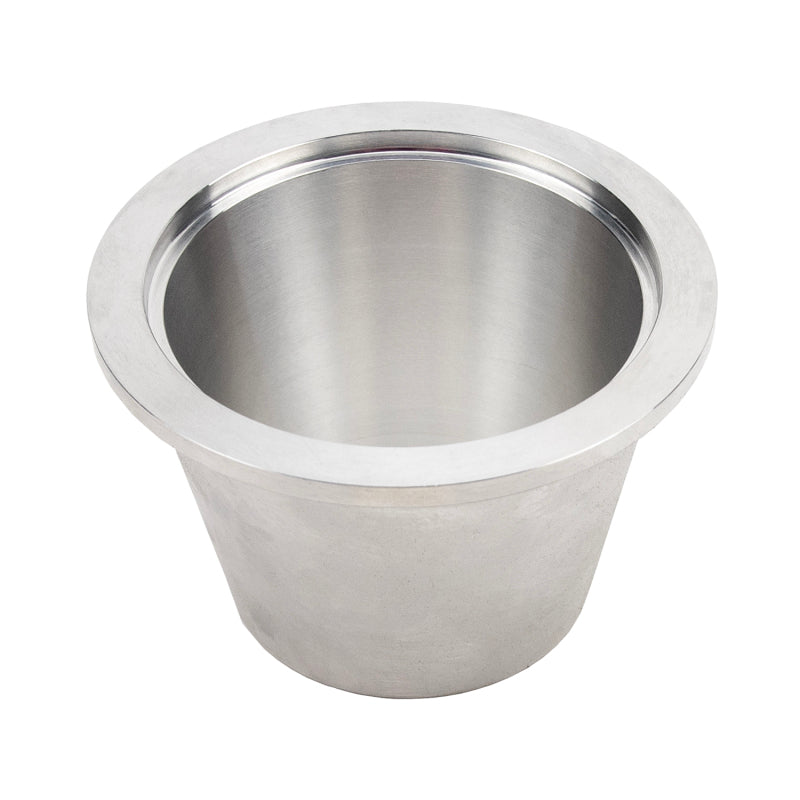 Wehrli VGT Compressor Outlet Cone to 3in. V-Band Flange Billet Aluminum Flange Flanges Wehrli