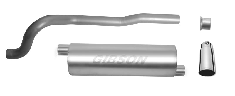 Gibson 00-01 Jeep Cherokee Classic 4.0L 2.5in Cat-Back Single Exhaust - Stainless Catback Gibson