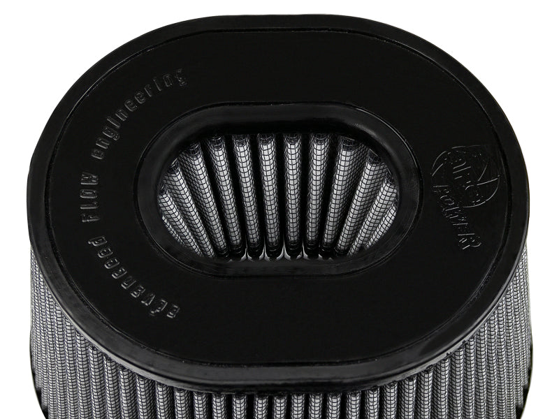 aFe MagnumFLOW Pro DRY S Air Filter 5F x (9 x 7-1/2)B SO x (6-3/4 x 5-1/2)T (INV) x 7H in Air Filters - Universal Fit aFe