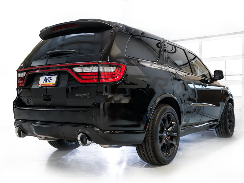 AWE Tuning 18-23 Dodge Durango SRT & Hellcat Touring Edition Exhaust - Chrome Silver Tips Catback AWE Tuning