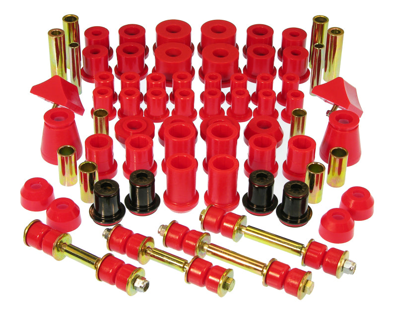 Prothane 62-76 Chrysler A / B / E Body Total Kit - Red Bushings - Full Vehicle Kits Prothane