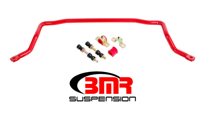 BMR 78-87 G-Body Front Solid 1.25in Sway Bar Kit w/ Bushings - Red Sway Bars BMR Suspension