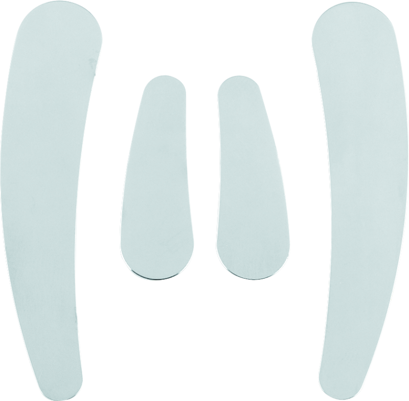 Bikers Choice 86-06 Softail Chrome Frame Inserts Replaces H-D 47300-88T Chassis Bracing Bikers Choice