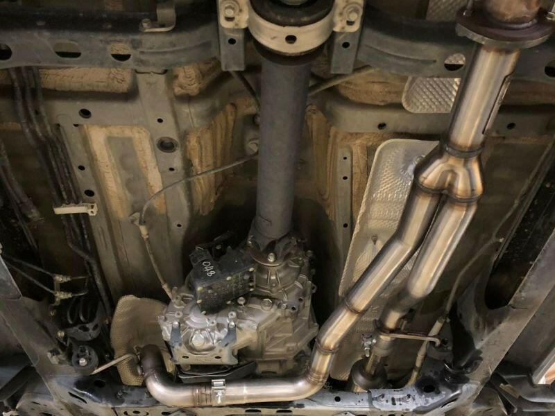 aFe Power Twisted Steel Y-Pipe w/ Cat SS 16-20 Toyota Tacoma V6 3.5L (4WD Only) Headers & Manifolds aFe