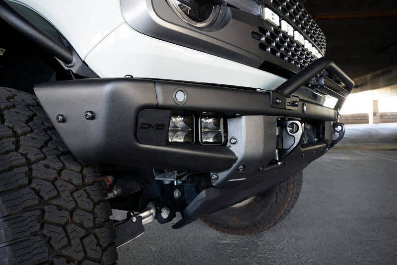DV8 Offroad 21-22 Ford Bronco Factory Bumper Pocket Light Mount (Pair) 3in LED Pod Lights Light Mounts DV8 Offroad