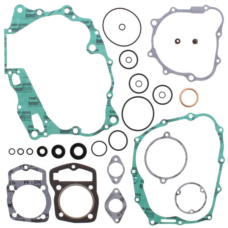 Vertex Gaskets 03-17 Honda CRF230F Complete Gasket Kit w/ Oil Seals Engine Hardware Vertex Pistons