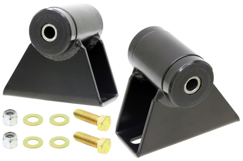RockJock TJ/LJ/YJ 4.0L Only Heavy Duty Motor Mount Kit 1in Raised w/ Hardware Engine Mounts RockJock
