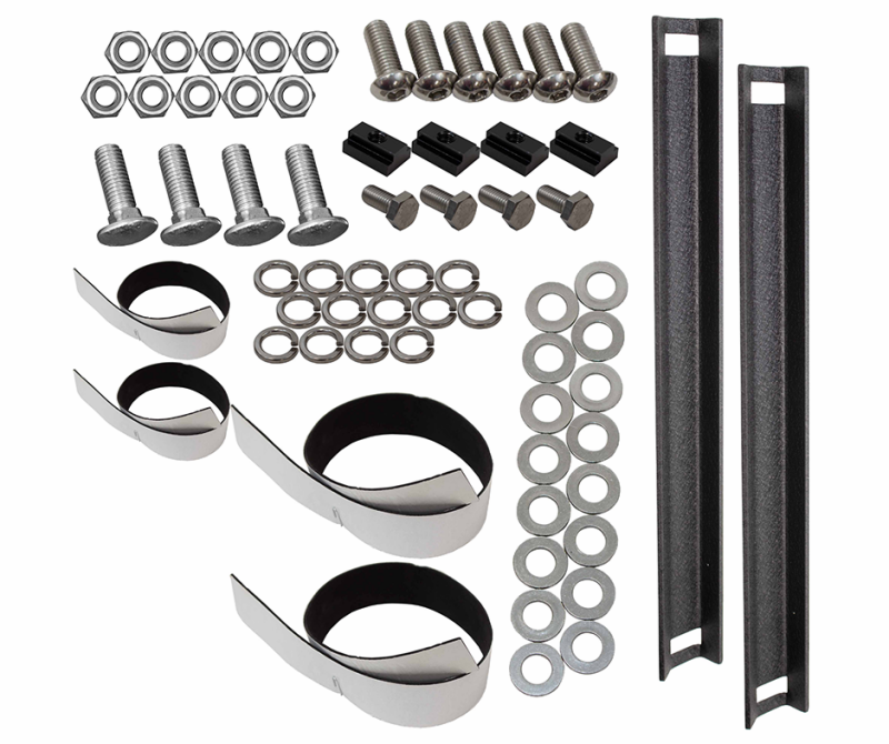 Fishbone Offroad 2020+ Jeep Gladiator Bed Storage Rack Steel Powdercoat Storage Racks Fishbone Offroad