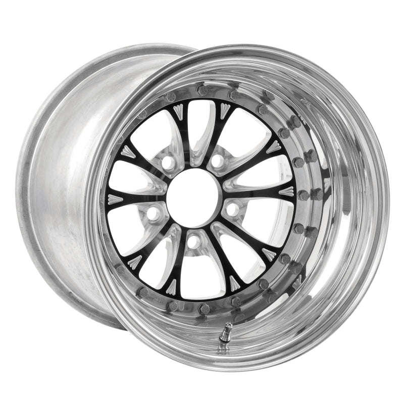 Weld Vitesse 15x7 / 5x4.75 BP / 3.5in. BS Black Wheel - Non-Beadlock Wheels - Forged Weld