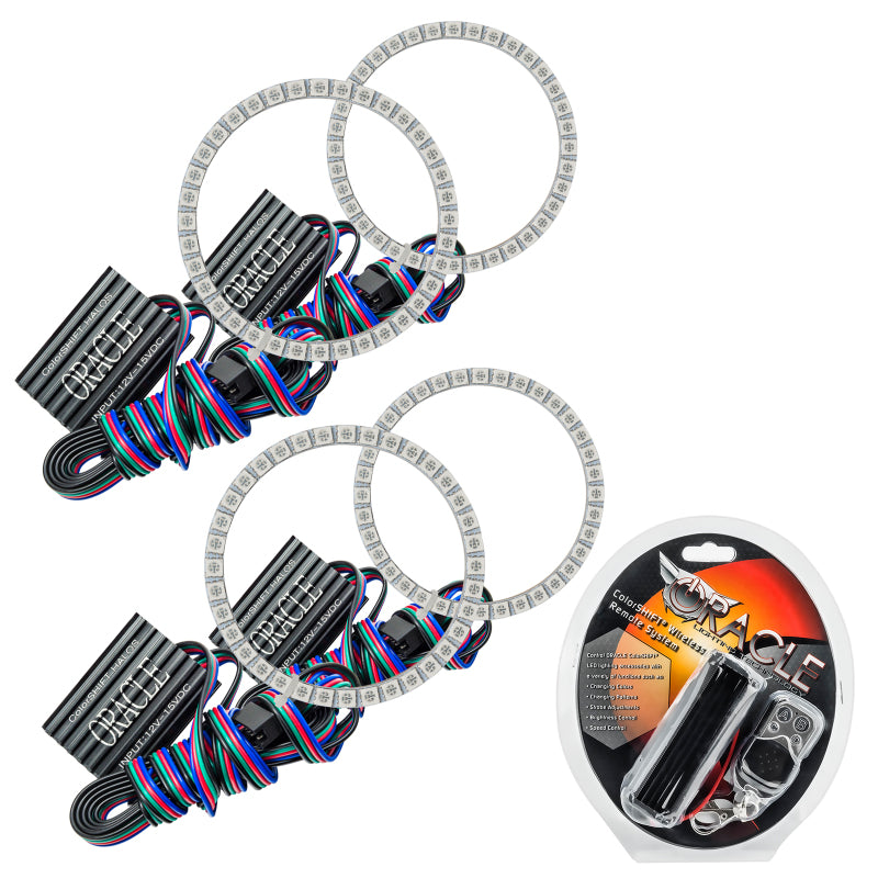 Oracle Nissan 370 Z 09-20 Dual Halo Kit - ColorSHIFT Headlights ORACLE Lighting