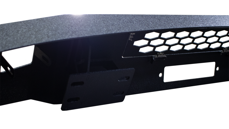 Fishbone Offroad 07-13 Chevy Silverado 1500 Front Bumper - Black Bumpers - Steel Fishbone Offroad