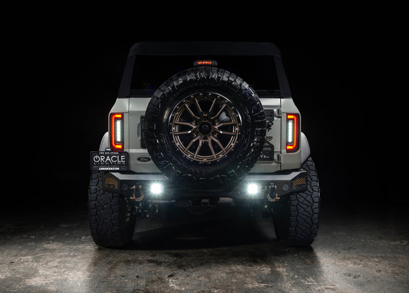 Oracle 21-23 Ford Bronco Flush Style LED Taillights - Tinted Tail Lights ORACLE Lighting