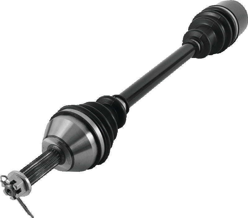 QuadBoss 2008 Polaris Ranger 500 4x4 EFI (04) Front Left Replacement Axle Axles QuadBoss