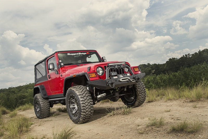 Rugged Ridge Hurricane Fender Flare Kit 97-06 Jeep Wrangler TJ Fender Flares Rugged Ridge