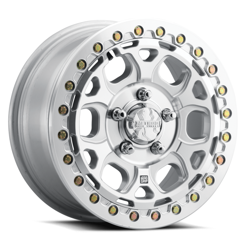 Method MR416 Beadlock 15x7 / 5x4.5 / 55mm Offset / 68.00mm Bore - Machined Clear Coat Wheel Wheels - Cast Method Wheels