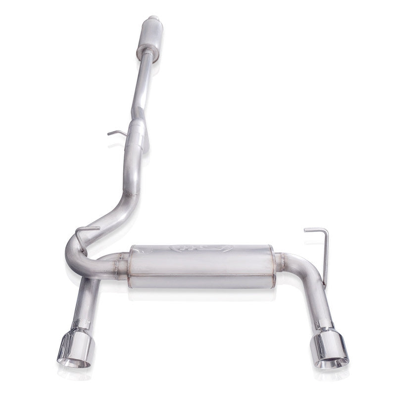 Stainless Works 2018+ Jeep Wrangler JL 304SS Factory Connect 2.5in Cat Back Exhaust System Catback Stainless Works