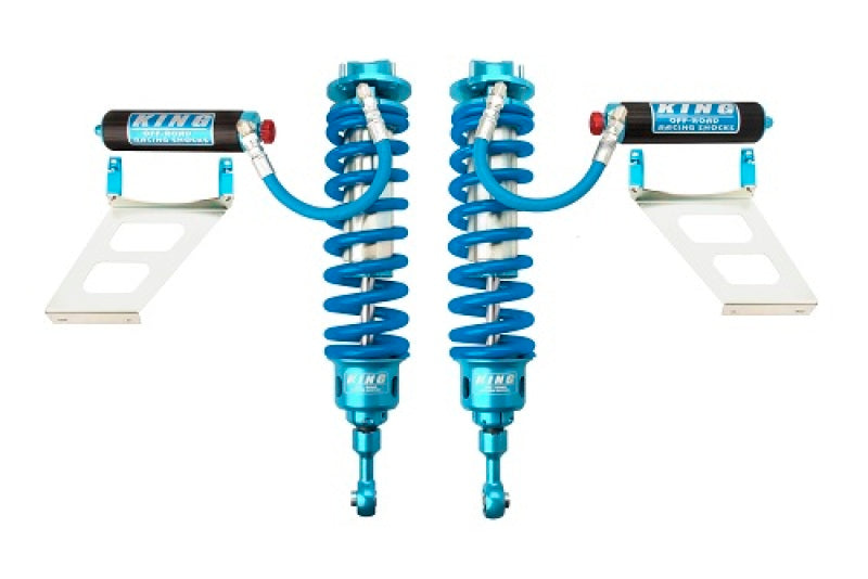 King Shocks 2007+ Toyota Tundra Front Stage 3 Race Kit 3.0 Dia Remote Res Coilover w/Adjuster (Pair) Coilovers King Shocks