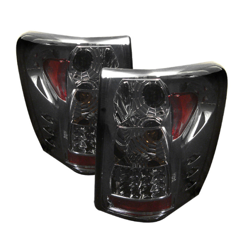 Spyder Jeep Grand Cherokee 99-04 LED Tail Lights Version 2 Smoke ALT-YD-JGC99-LED-SM-G2 Tail Lights SPYDER