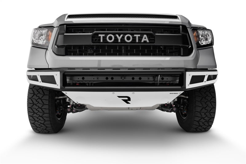 N-Fab M-RDS Front Bumper 14-17 Toyota Tundra - Gloss Black w/Silver Skid Plate Bumpers - Steel N-Fab