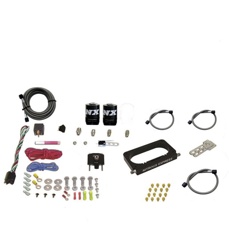 Nitrous Express 96-04 Ford Mustang Cobra/Mach 1 4 Valve Nitrous Kit (50-300HP) w/o Bottle Nitrous Systems Nitrous Express