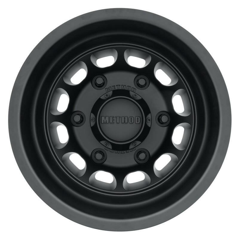 Method MR901 - REAR 16x5.5 -138mm Offset 6x205 161.04mm CB Matte Black Wheel Wheels - Cast Method Wheels