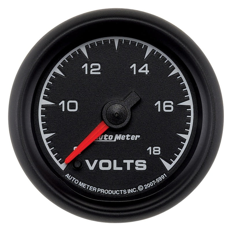 Autometer ES 2-1/16in 18V Digital Stepper Motor Voltmeter Gauges AutoMeter