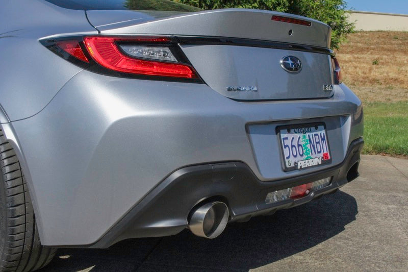 PERRIN 22-25 Subaru BRZ / Toyota GR86 Axle Back Exhaust SS (Single Side Exit w/Helmholtz Chamber) Axle Back Perrin Performance