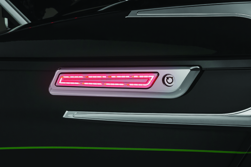 Kuryakyn LED Saddlebag Hinge Accents Chrome Light Bars & Cubes Kuryakyn