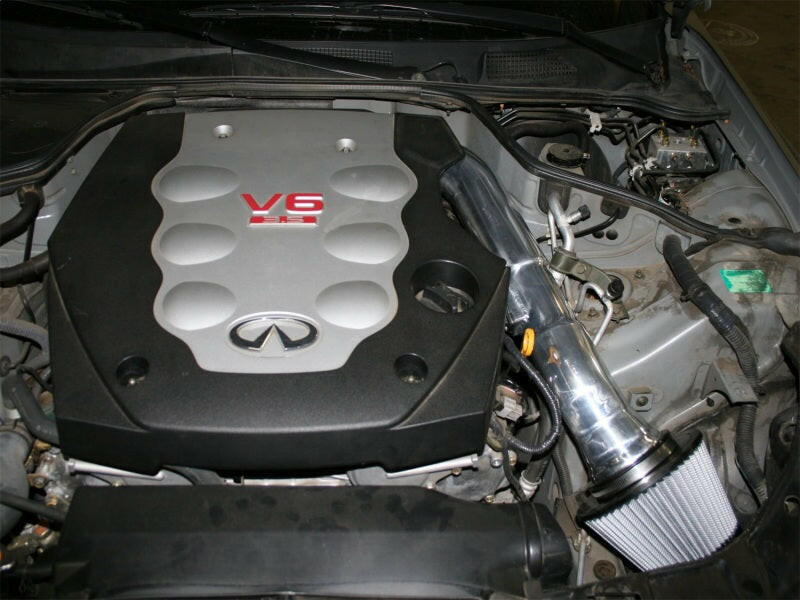 aFe Takeda Intakes Stage-2 PDS AIS PDS Nissan 350Z 03-06: Infiniti G35 03.5-06 V6-3.5L (blk) Cold Air Intakes aFe